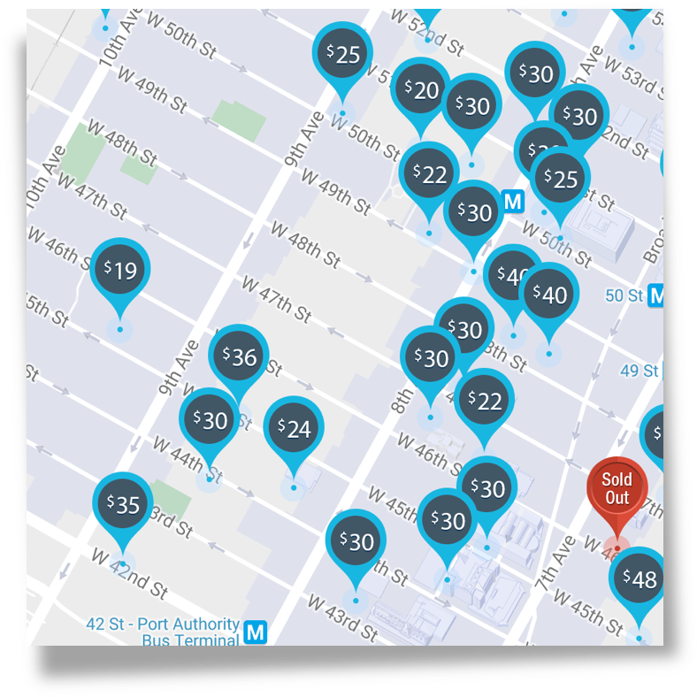 NYC Parking From 12 Find, Book & Save 60 on NYC Parking